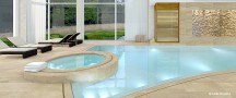 Entwurf privates Schwimmbad & SPA Anlage Pl 05